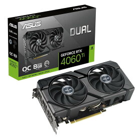 ASUS DUAL-RTX4060TI-O8G-EVO GeForce RTX 4060 Ti 搭載 グラフィックスカード