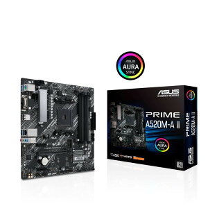 ASUS PRIME A520M-A II AMD A520`bvZbgMicroATX}U[{[h