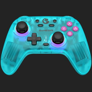 GameSir Nova Neon Teal �z�[�����ʃZ���T�[�d�l �X�C�b�`HD�U���Ή� �����E�L���R���g���[���[ �l�I���e�B�[��