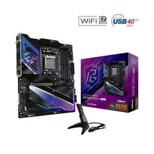 ASRock X870E Nova WiFi AMD X870E`bvZbg ATX}U[{[h