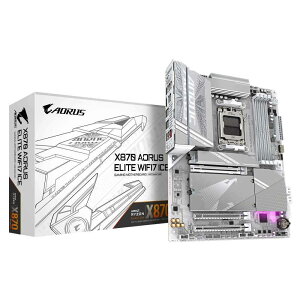 GIGABYTE X870 AORUS ELITE WIFI7 ICE AMD X870�`�b�v�Z�b�g���� ATX�}�U�[�{�[�h