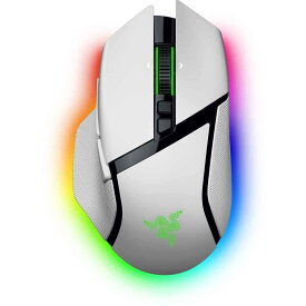 Razer Basilisk V3 Pro 35K White Edition (RZ01-05240200-R3A1) 完全カスタマイズ可能な Razer Chroma RGB 対応ゲーミングマウス