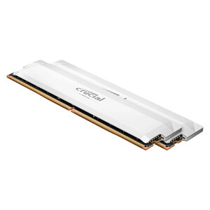 Crucial CP2K16G64C38U5W Crucial Pro OC 32GB Kit (16GB×2) DDR5-6400 UDIMM CL38 White