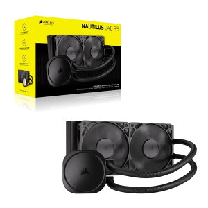 Corsair NAUTILUS 240 RS 240mm���W�G�[�^�[�T�C�Y �I�[���C�������ȈՐ���CPU�N�[���[