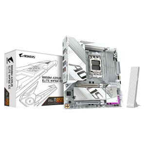 GIGABYTE B850M AORUS ELITE WIFI6E ICE AMD B850 AMD Ryzen 9000/8000/7000V[YΉ Micro-ATX}U[{[h