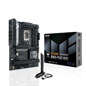 ASUS TUF GAMING B860-PLUS WIFI Intel B860`bvZbgځuTUF Gamingv}U[{[h