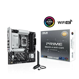 ASUS PRIME B860M-A WIFI-CSM Intel B860`bvZbgځuPRIMEvMicroATX}U[{[hErWlXCSMf