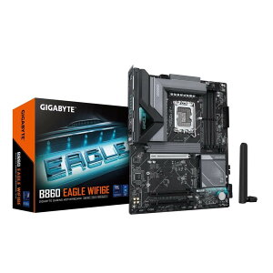GIGABYTE B860 EAGLE WIFI6E Intel B860`bvZbg Intel Core Ultra vZbT[ (Series2) Ή ATX}U[{[h
