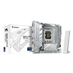GIGABYTE B860I AORUS PRO ICE Intel B860`bvZbg Intel Core Ultra vZbT[ (Series2)Ή Mini-ITX}U[{[h