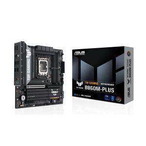 ASUS TUF GAMING B860M-PLUS Intel B860`bvZbgځuTUF GamingvMicroATX}U[{[hEWi-Fi񓋍ڃf