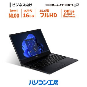 rWlXm[gp\R Vi Office Home & Business/15.6^/Ce vZbT[ N100/16GB/500GB SSD/Windows 11 BTO Officet
