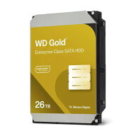 Western Digital WD Gold 26TB WD GOLD エンタープライズクラス 26TB SATA 6Gb/s 512MBキャッシュ7,200rp…