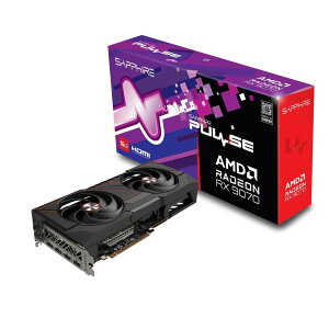 Sapphire PULSE AMD Radeon RX 9070 AMD Radeon RX 9070ڃOtBbNJ[h PULSERX907016GB/11349-03-20G