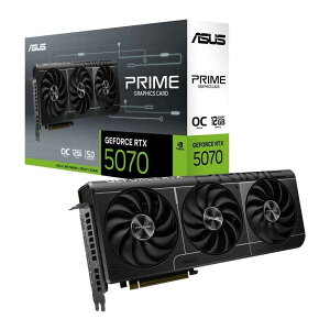 ASUS PRIME GeForce RTX 5070 12GB GDDR7 OC Edition NVIDIA GeForce RTX 5070���� �O���t�B�b�N�X�J�[�h