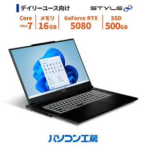 3Nۏ m[gp\R Vi 18^/Core Ultra 7 255HX/RTX 5080/16GB/500GB SSD/Windows 11 BTO
