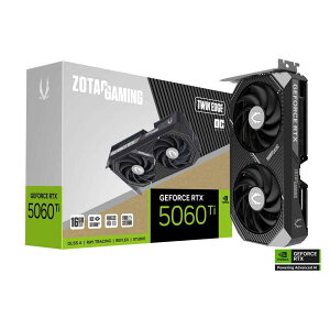 ZOTAC ZOTAC GAMING GeForce RTX 5060 Ti 16GB Twin Edge OC 16GB GDDR7 ڃf