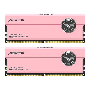TEAM FFPD532G6000HC38ADC01 T-FORCE XTREEM DDR5 DESKTOP MEMORY PINK 32GB(2x16GB) 6000MHz CL38