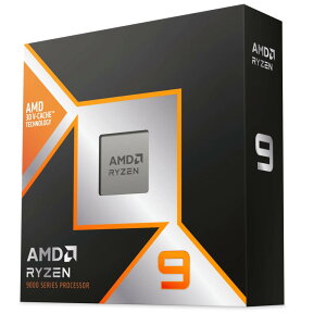 AMD Ryzen 9 9900X3D BOX AMD CPU Ryzen 9000 V[Y fXNgbvEvZbT[