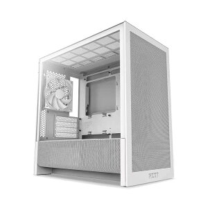 NZXT H3 Flow (2025) White GAt[MicroATXP[XuH3 FlowvzCgJ[f CC-H31FW-01