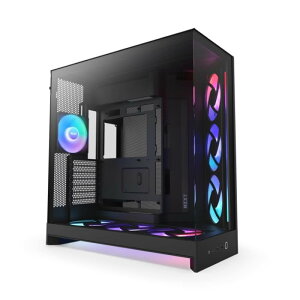 NZXT H9 Flow RGB+ (2025) Black ^fA`o[\̗p ~h^[ATXGAt[P[X CM-H92FB-P1