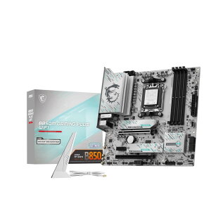 MSI B850M GAMING PLUS WIFI AMD B850�`�b�v�Z�b�g�𓋍ڂ��AAMD Ryzen 9000/8000/7000�V���[�Y�̃v���Z�b�T�[�ɑΉ�