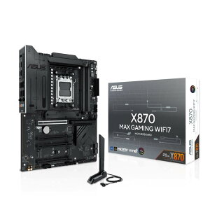 ASUS X870 MAX GAMING WIFI7 (p\RH[胂f) AMD X870`bvZbgځuMAXvQ[~O}U[{[h