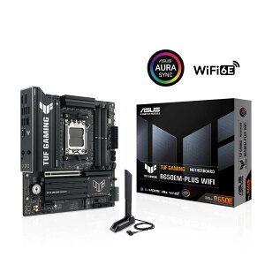 ASUS TUF GAMING B650EM-PLUS WIFI �uTUF Gaming�v�V���[�Y AMD B650E MicroATX�}�U�[�{�[�h