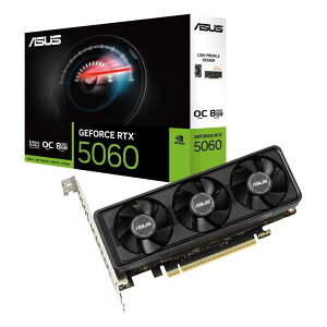 ASUS GeForce RTX 5060 LP BRK 8GB GDDR7 OC Edition NVIDIA GeForce RTX 5060���� ���[�v���t�@�C���Ή��O���t�B�b�N�J�[�h