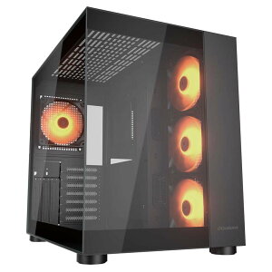 COUGAR CGR-5KA1B-RGB-J 120mm ARGB PWM�t�@��4��W������ �s���[���X�~�h���^���[�P�[�X�uFV150 RE�v�E�u���b�N���f��