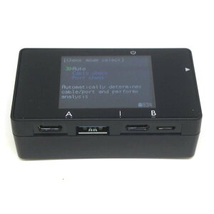 BitTradeOne USB Cable Checker3 �uUSBCableChecker3�v(UCC3)��USB�P�[�u���̐������m�F�ł���e�X�^�[�f�o�C�X�B