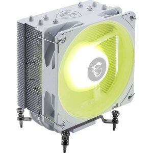 MSI MAG COREFROZR AA13 WHITE ���������Ɣ�����ARGB���C�e�B���O��Z������CPU�N�[���[�̃z���C�g���f��