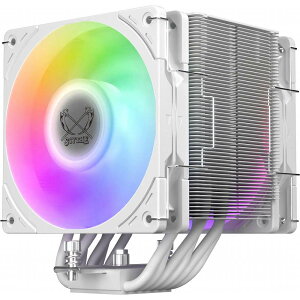 Scythe MUGEN6 DUAL FAN WHITE ARGB EDITION �T�C�Y�I���W�i���݌v �T�C�h�t���[�^CPU�N�[���[