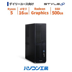 �f�X�N�g�b�v�p�\�R�� �V�i Ryzen 5 5500GT/16GB/500GB SSD/Windows 11 BTO