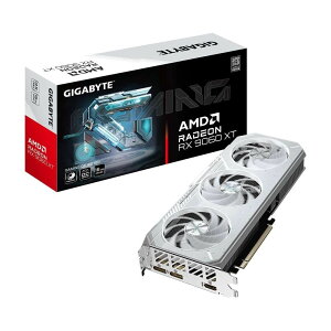 GIGABYTE Radeon RX 9060 XT GAMING OC ICE 16G (�p�\�R���H�[���胂�f��) �z���C�g�J���[ �g���v���t�@������