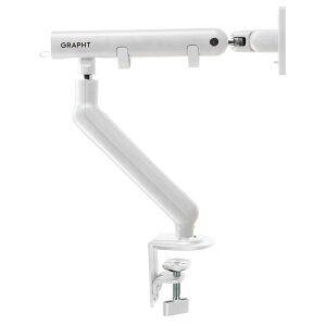 GRAPHT GRAPHT Monitor Arm - Aero M9TQ (White) �^�t�Ɏx���ăN�[���ɖ�����