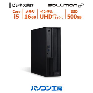 �r�W�l�X�f�X�N�g�b�v�p�\�R�� �V�i Core i5-14400/16GB/500GB SSD/Windows 11 BTO