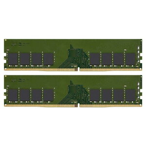 KINGSTON KVR26N19S8/8-D (8GB 2���g) �f�X�N�g�b�v�p������ PC4-21300(DDR4-2666) 8GB×2
