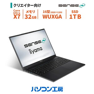 �m�[�g�p�\�R�� Copilot+ PC �V�i 16�^/Core Ultra X7 358H/32GB/1TB SSD/Windows 11 BTO