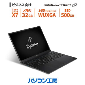 �r�W�l�X�m�[�g�p�\�R�� Copilot+ PC �V�i 16�^/Core Ultra X7 358H/32GB/500GB SSD/Windows 11 Pro BTO