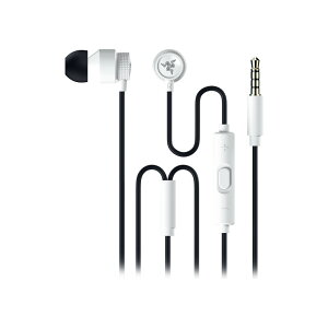 Razer Hammerhead V3 (White Edition) �C�����C���}�C�N&�R���g���[���t�����j�o�[�T���L���C���t�H��