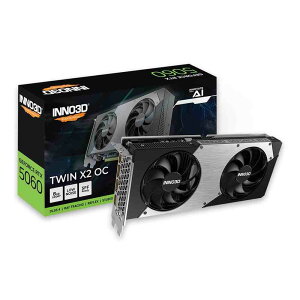 Inno3D GD5060-8GERX2OC GeForce RTX 5060 TWIN X2 OC NVIDIA GeForce RTX 5060���� �O���t�B�b�N�J�[�h