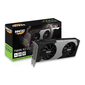 Inno3D GD5060T-8GERX2OC GeForce RTX 5060 Ti 8GB TWIN X2 OC NVIDIA GeForce RTX 5060 Ti���� �O���t�B�b�N�J�[�h 8GB���f��