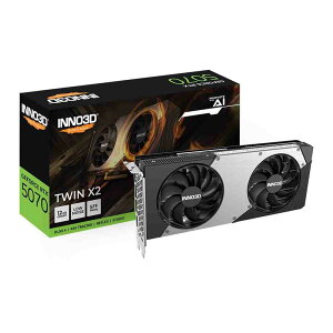 Inno3D GD5070-12GERX2 GeForce RTX 5070 TWIN X2 NVIDIA GeForce RTX 5070���� �O���t�B�b�N�J�[�h