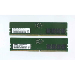 SANMAX UCD5-U32G88MB-48B-D (16GB 2���g) �f�X�N�g�b�v�p������ PC5-38400(DDR5-4800) 16GB UDIMM Non-ECC Micron 2��