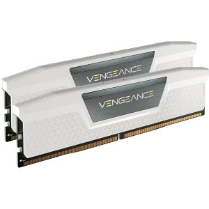 Corsair CMK32GX5M2B6400Z36W (16GB 2���g) VENGEANCE 32GB (2x16GB) DDR5 DRAM 6400MT/s CL36 AMD EXPO & Intel XMP Memory Kit White