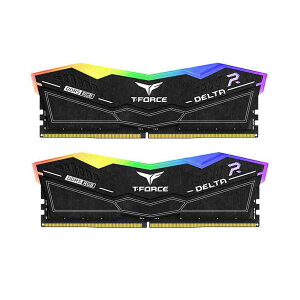 TEAM FF3D516G5600HC40BDC01 (8GB 2���g) DELTA RGB DDR5 DESKTOP MEMORY BLACK DDR5-5600(PC5-44800) 8GBx2