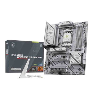 MSI MAG B850 GAMING PLUS MAX WIFI AMD Ryzen 9000/8000/7000�V���[�Y�Ή��A��e��64MB BIOS ROM�𓋍�