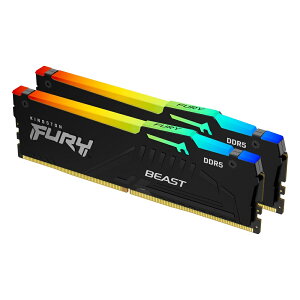 KINGSTON KF560C30BBEAK2-32 (16GB 2���g) DDR5-6000 CL30 288-Pin DIMM Kit �u���b�N