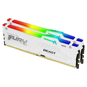 KINGSTON KF560C30BWEAK2-32 (16GB 2���g) DDR5-6000 CL30 288-Pin DIMM Kit �z���C�g