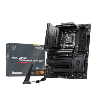 MSI MAG X870E TOMAHAWK MAX WIFI AMD Ryzen 9000/8000/7000�V���[�Y�ɑΉ�����ATX�}�U�[�{�[�h�ł�